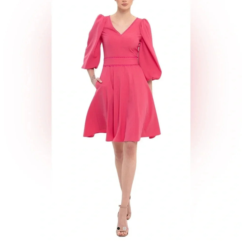 BGL | Long Sleeve pink Dress xs